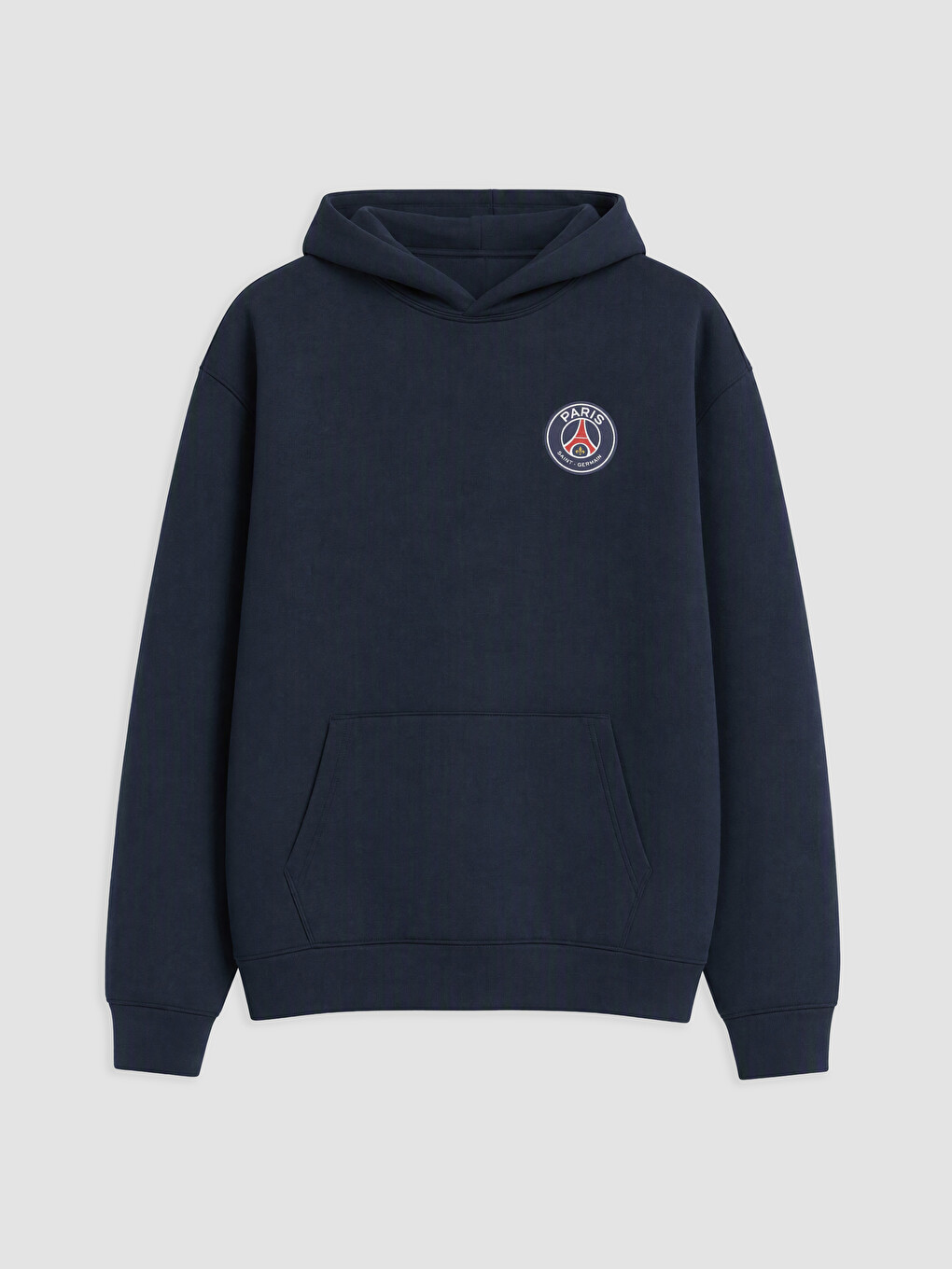 Lacivert Paris Saint-germain Baskılı Erkek Hoodie