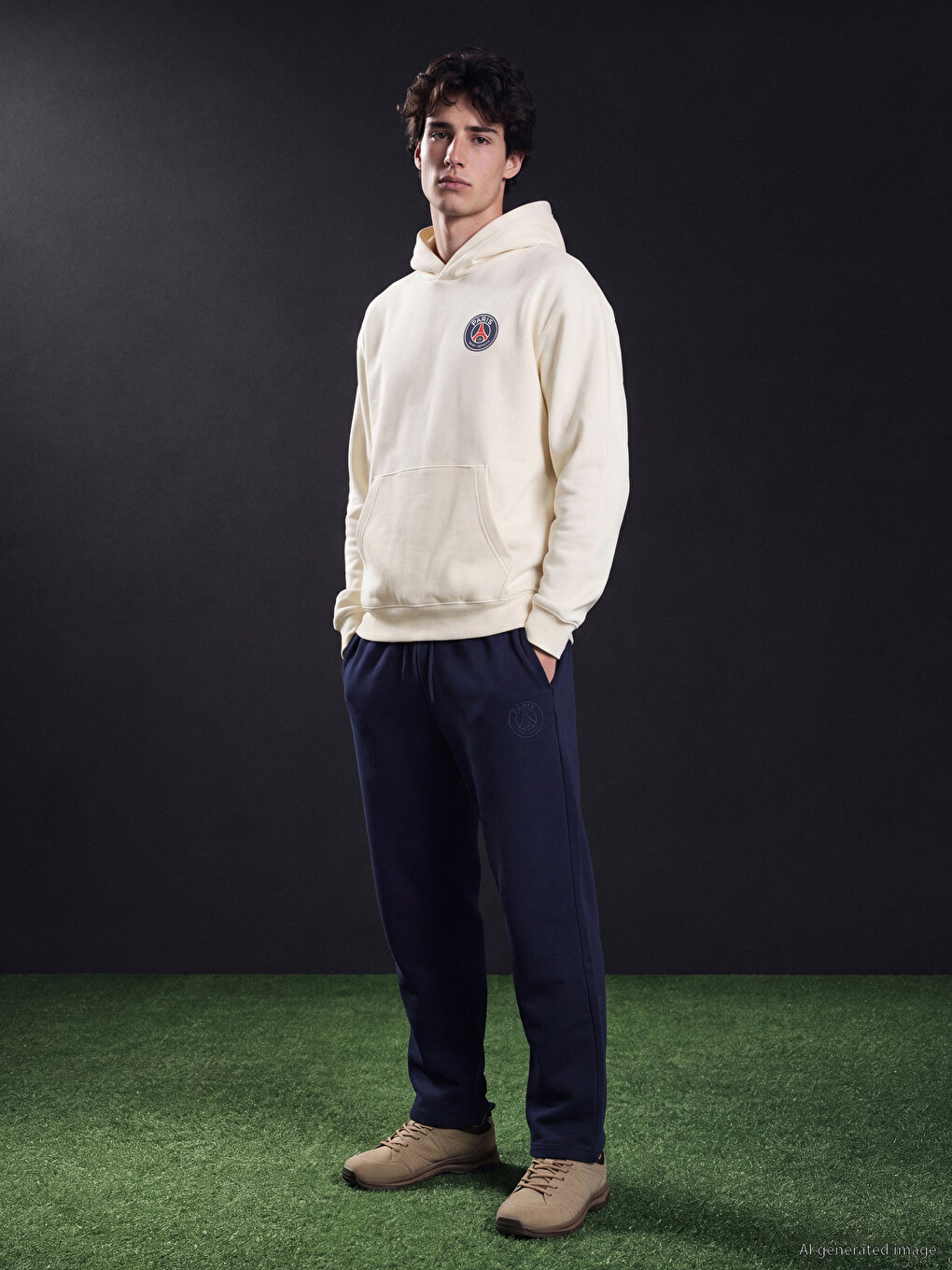 Paris Saint-germain Printed Men's Hoodie-3