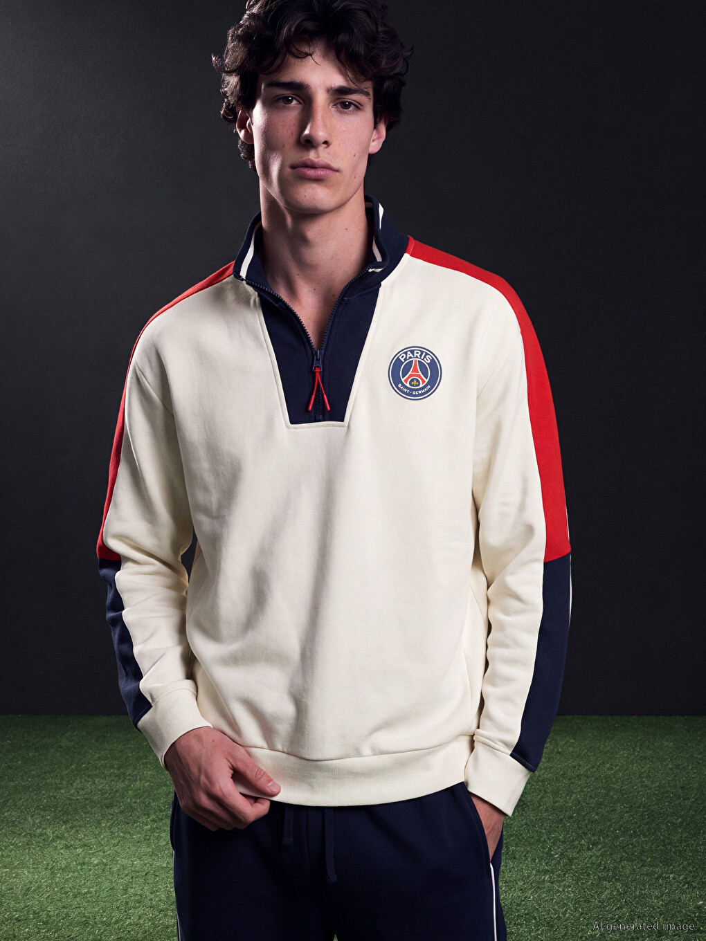 Paris Saint-germain Printed Sweatshirt-1