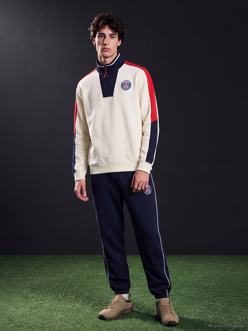 Paris Saint-germain Printed Sweatshirt-2