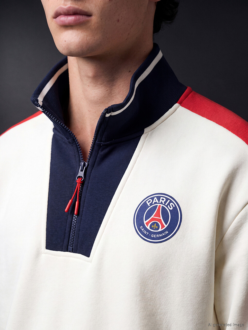 Paris Saint-germain Printed Sweatshirt-3