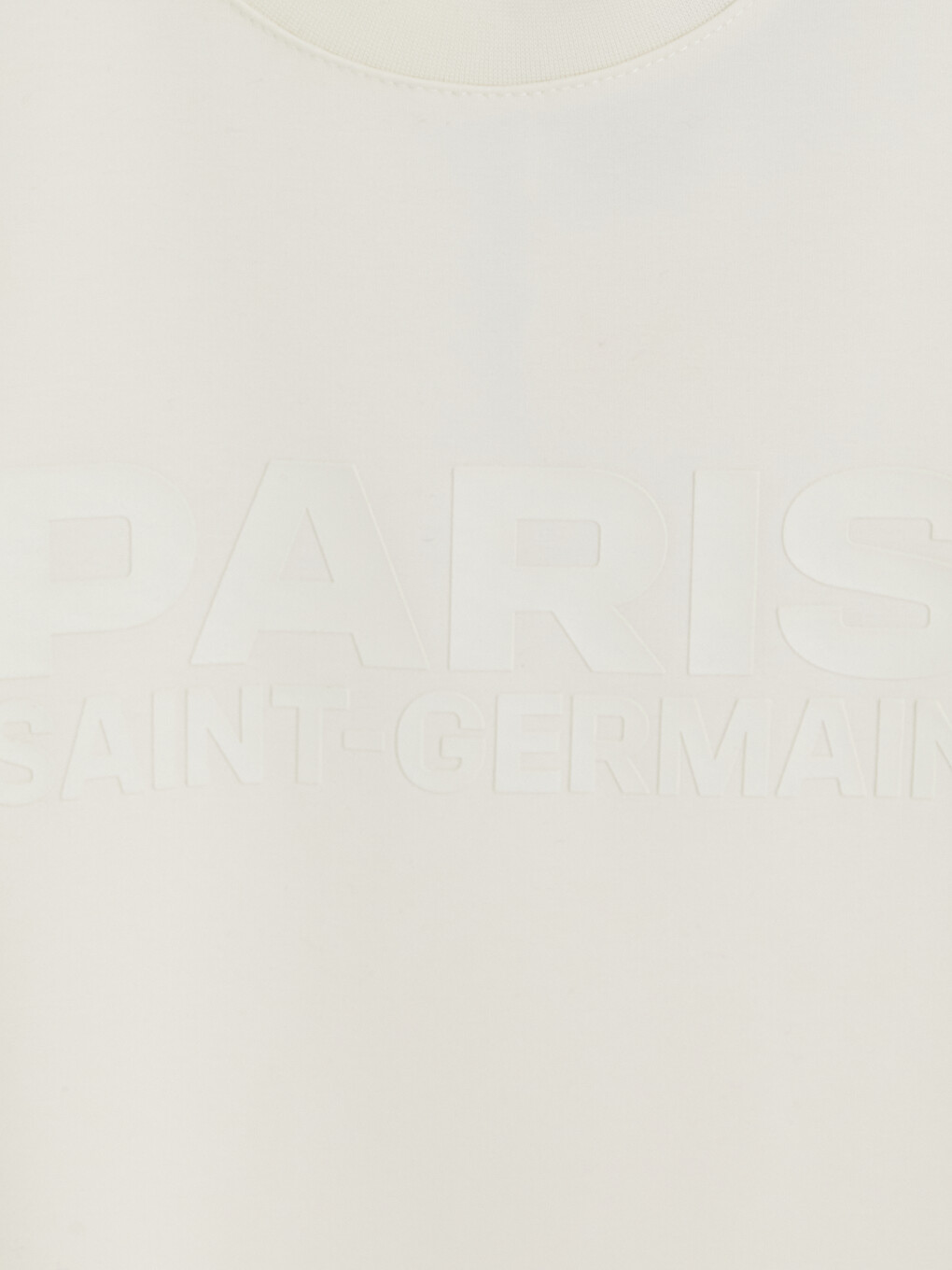 Ekru Paris Saint-germain Baskılı Erkek Spor Tişört-2