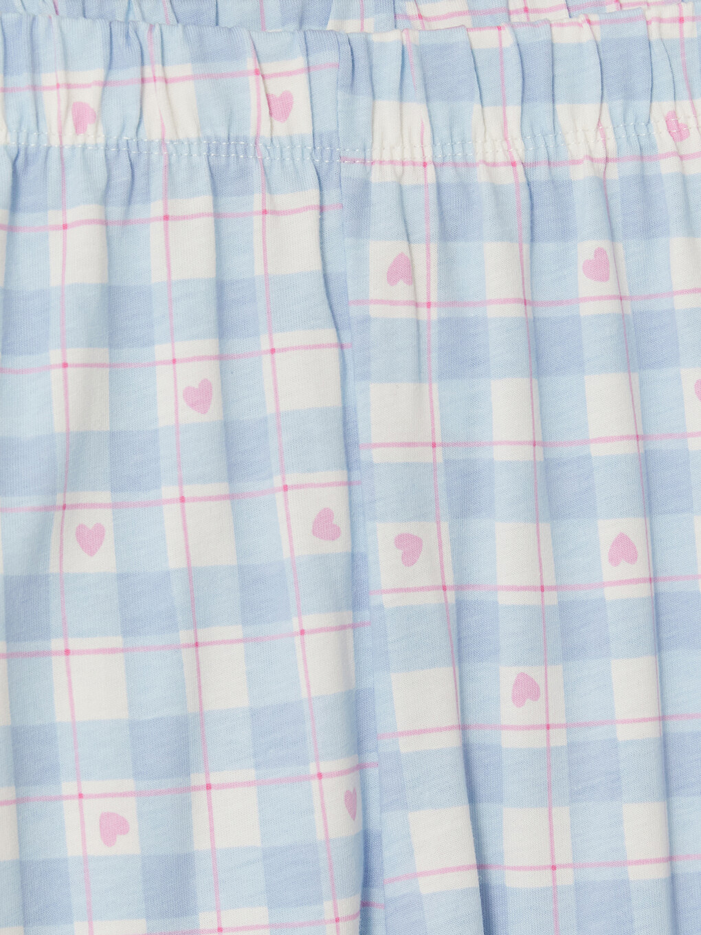 Crew Neck Girls' Capri Pyjamas Set-5