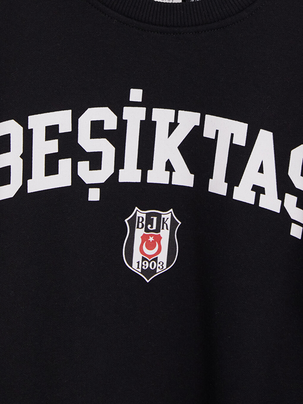 Siyah Beşiktaş Lisanslı Erkek Sweatshirt-1