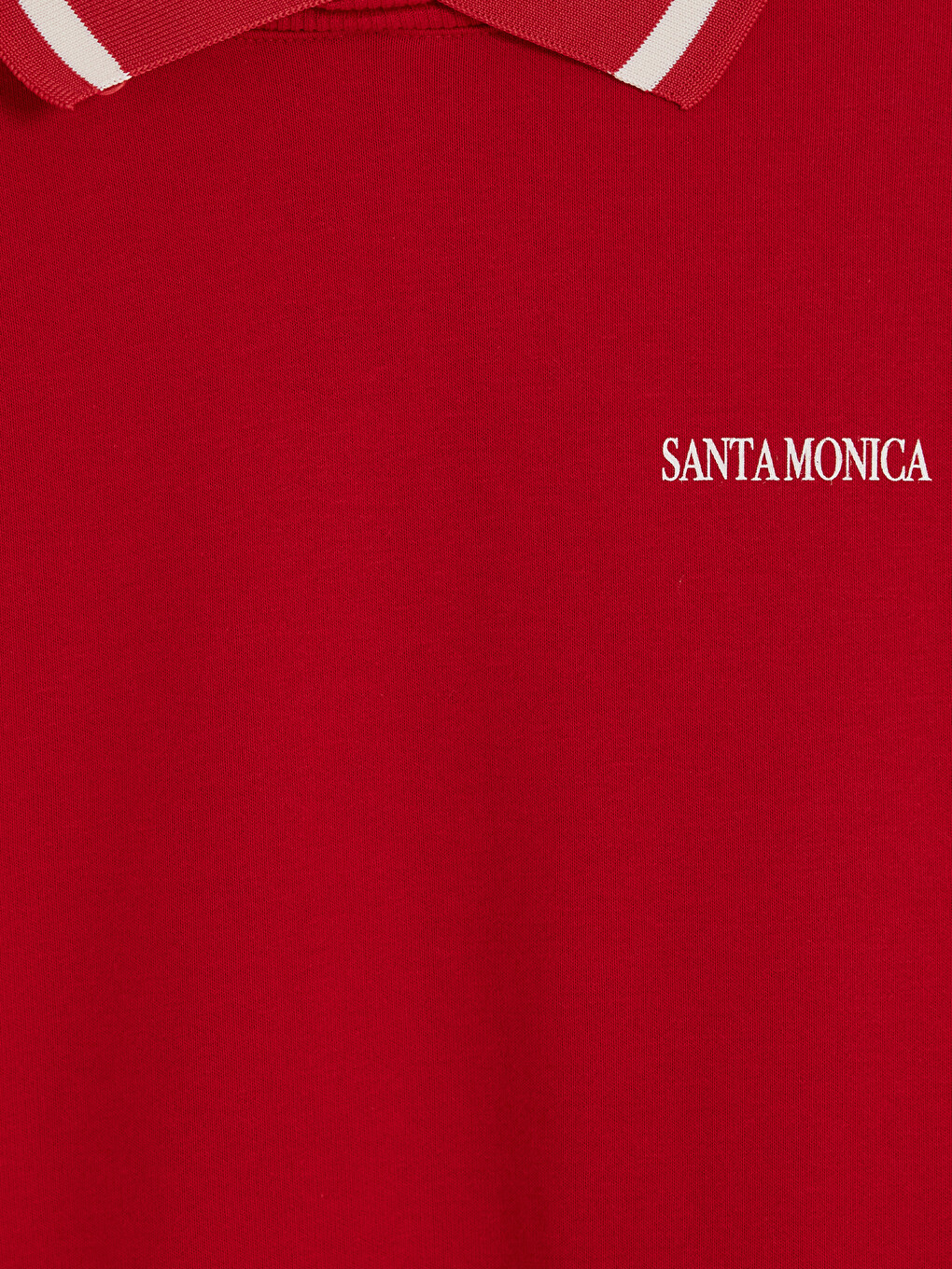 Woman Red Sweatshirt Tunic-1