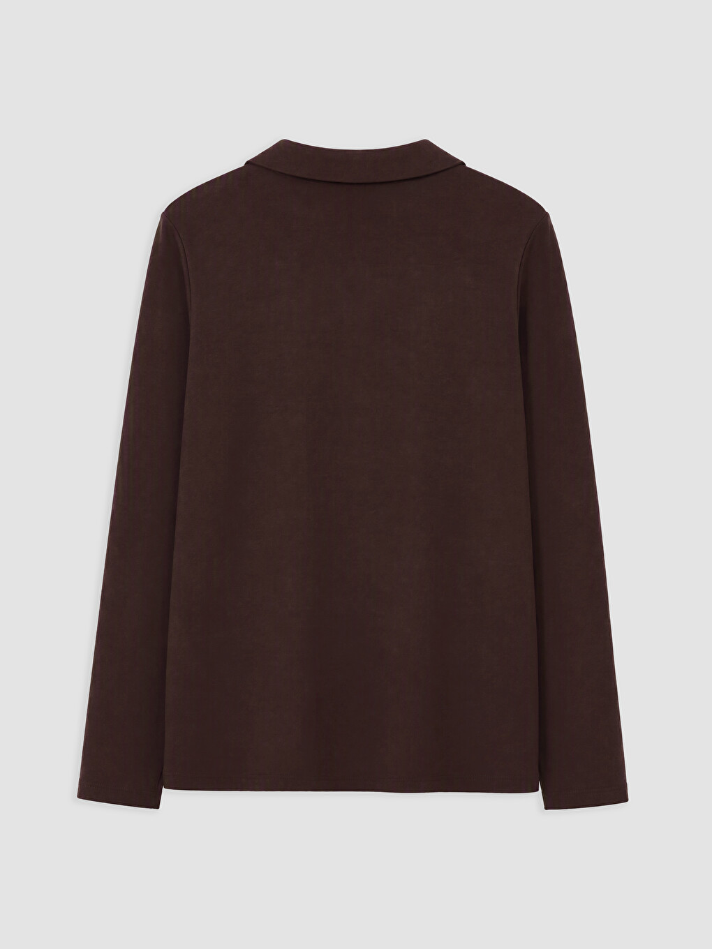 Polo Collar Soft Touch Women's Sweatshirt-5