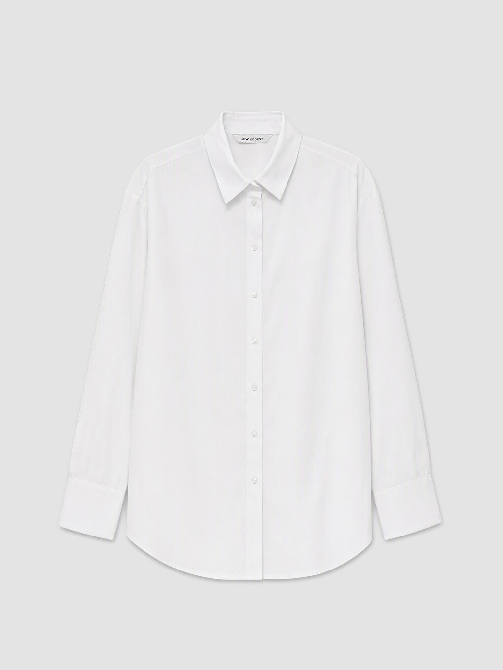 Woman White Shirt Tunic
