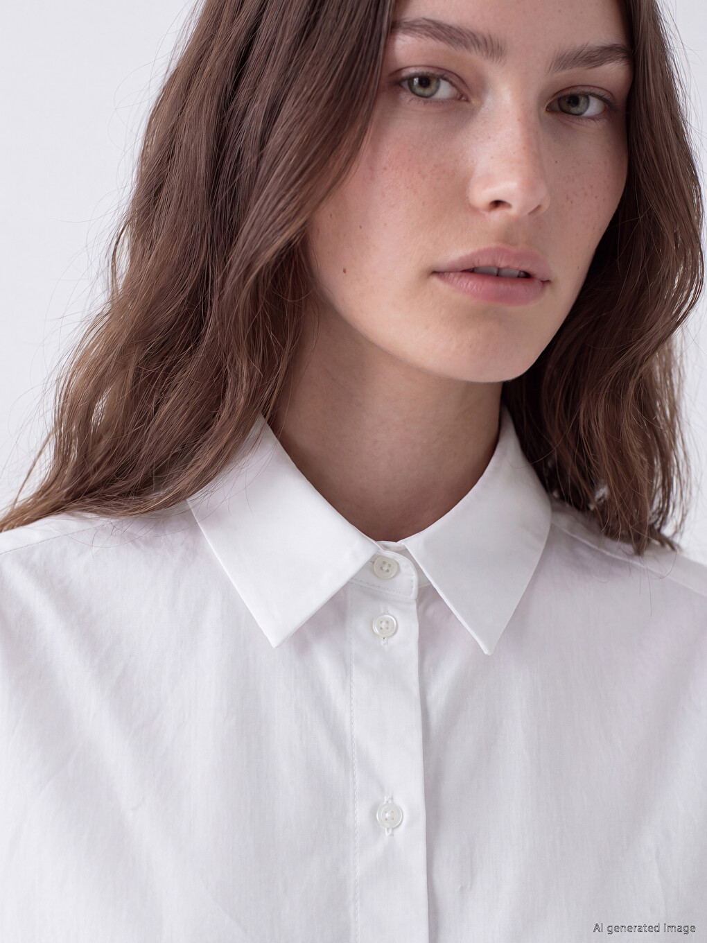 Poplin Women's Shirt Tunic-2