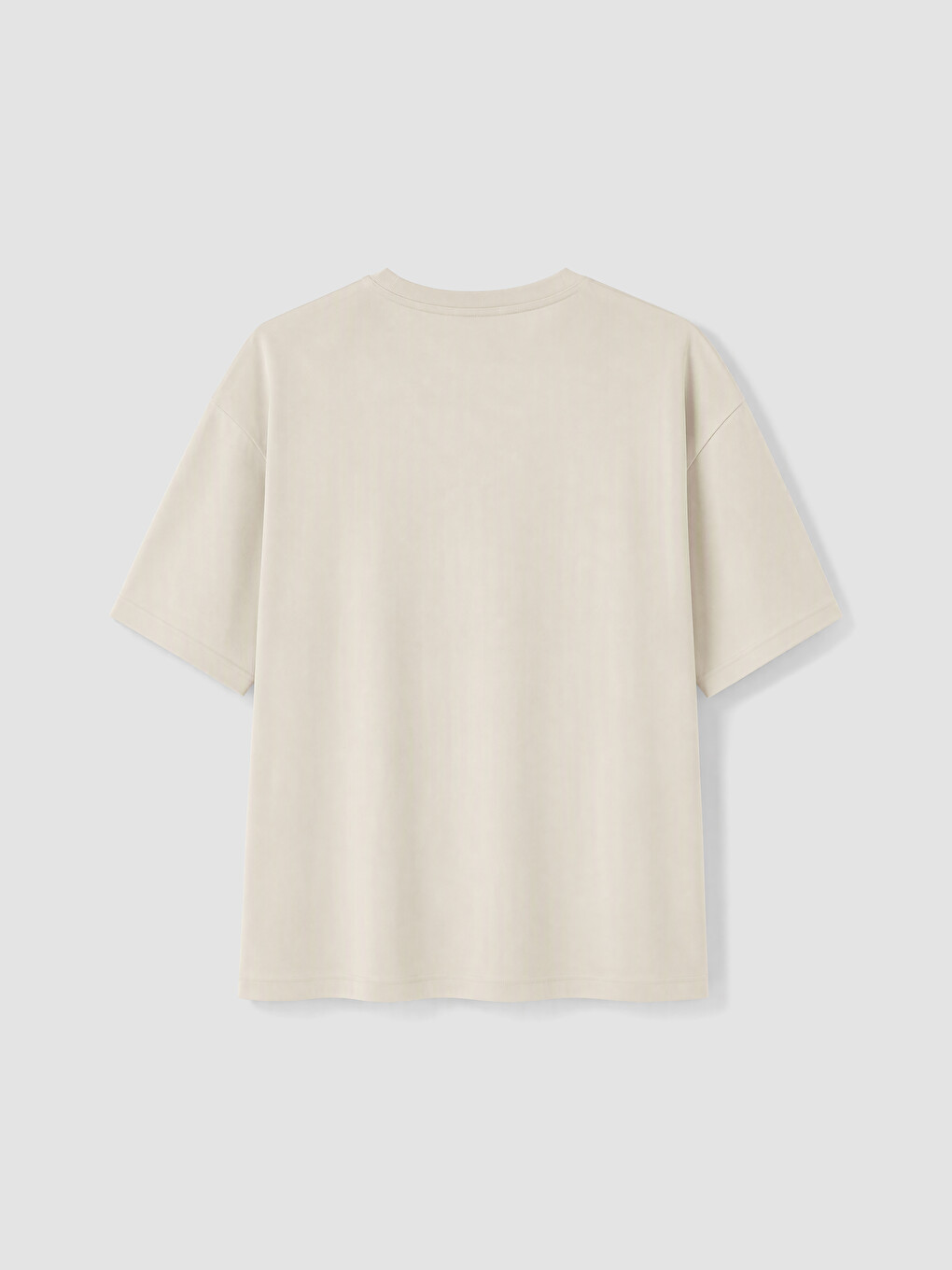 Man Beige T-shirt-2