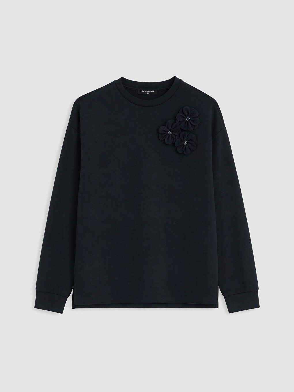 Femër Blu Sweatshirt