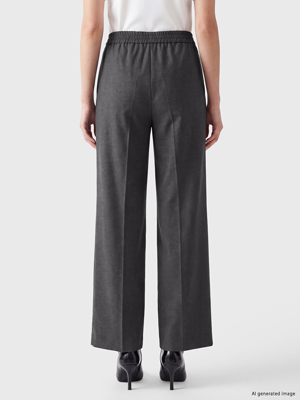 Woman Grey Trousers-3