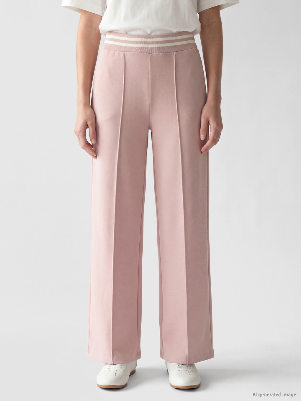 Pembe Soft Touch Kadın Eşofman Altı-1