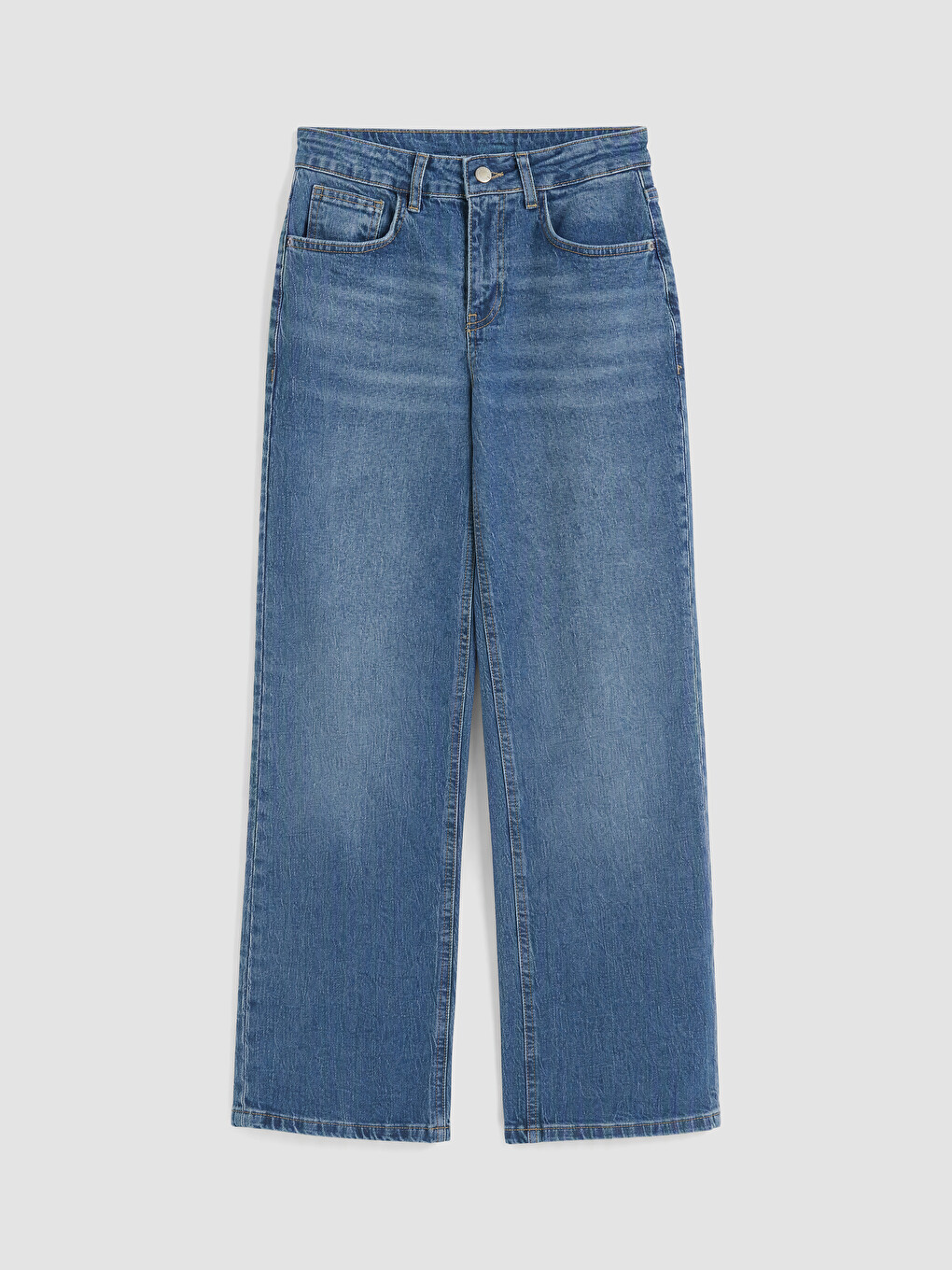 İndigo Petite Straight Fit Kadın Jean Pantolon-4