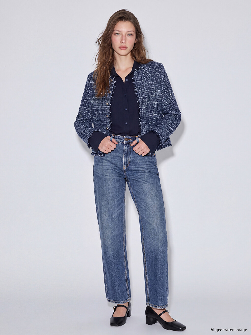 Straight Fit Women's Jeans