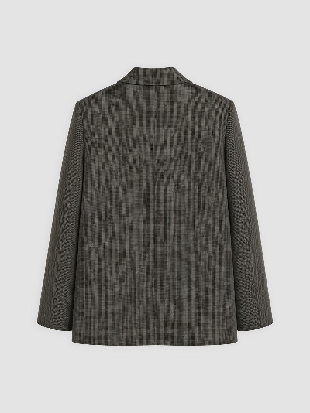 Yeşil Ekose Kadın Blazer Ceket-6