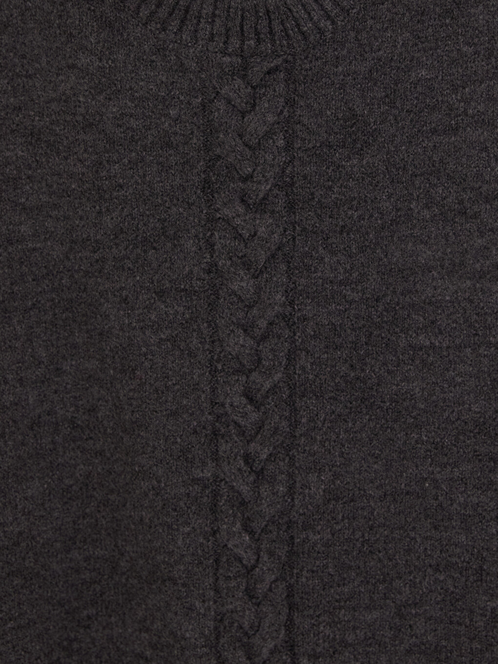 Crew Neck Women's Knitwear Sweater Vest-1
