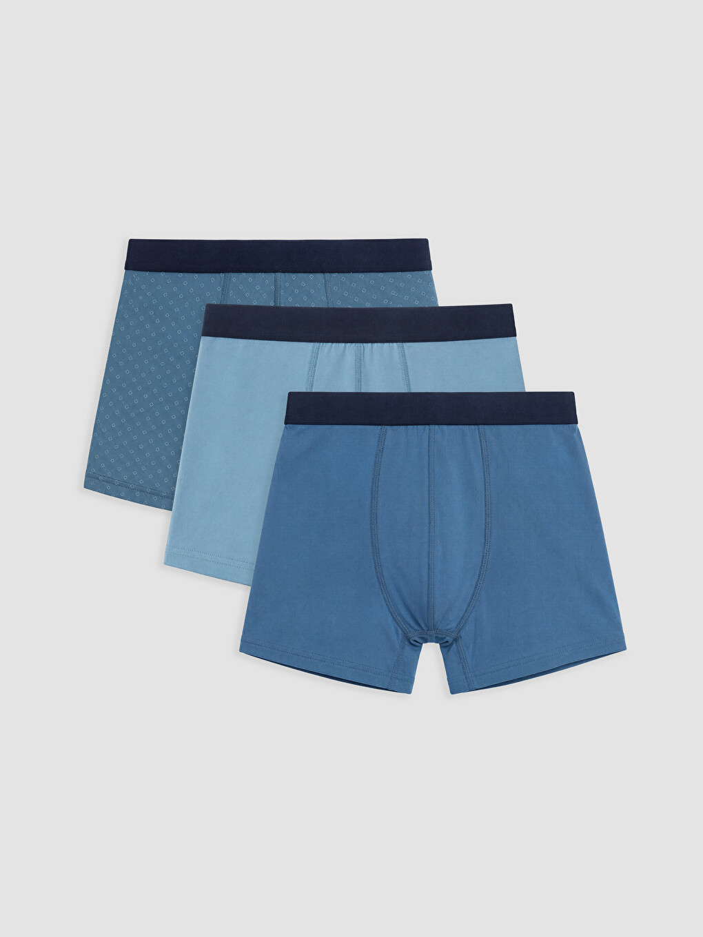 3's Cotton Elastic Men's Boxer