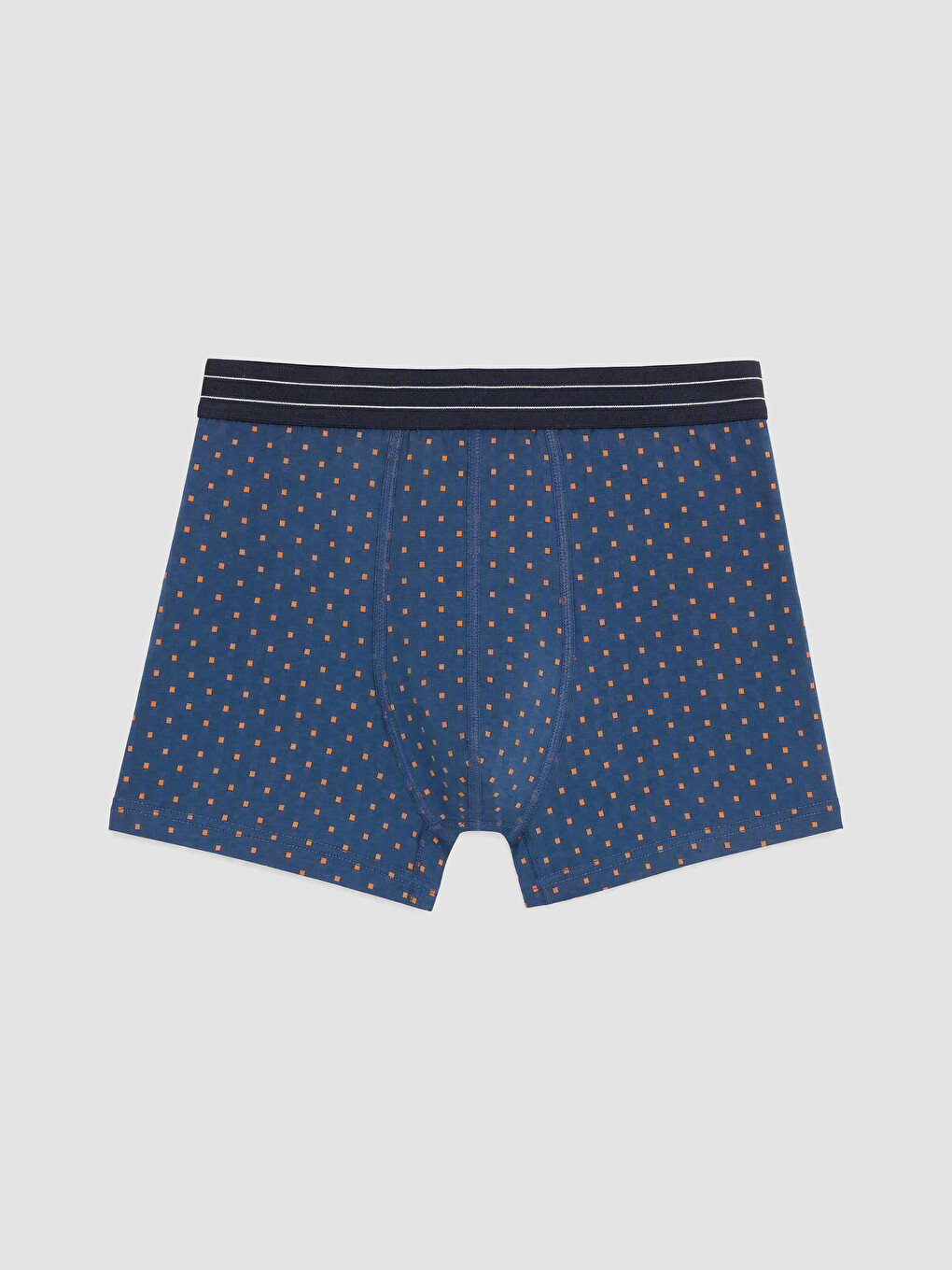 Karışık Pamuklu Esnek Erkek Boxer 3'lü Paket-4