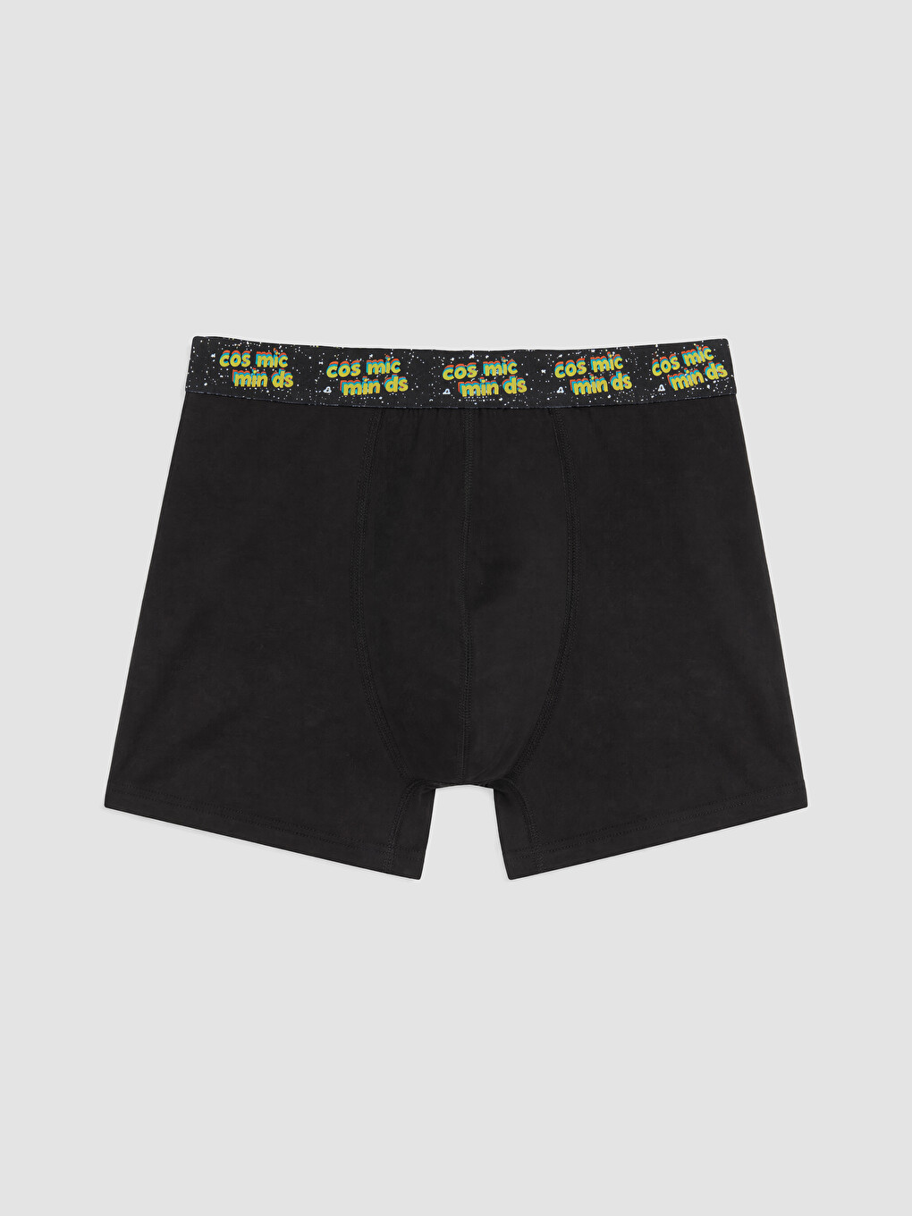 Karışık Pamuklu Esnek Erkek Boxer 3'lü Paket-3