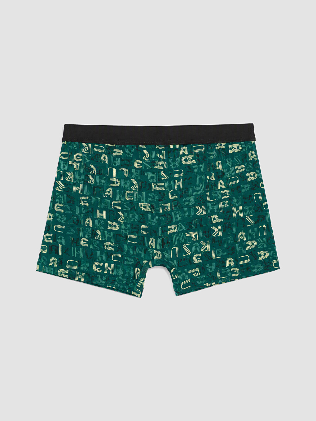 Karışık Pamuklu Esnek Erkek Boxer 3'lü Paket-3