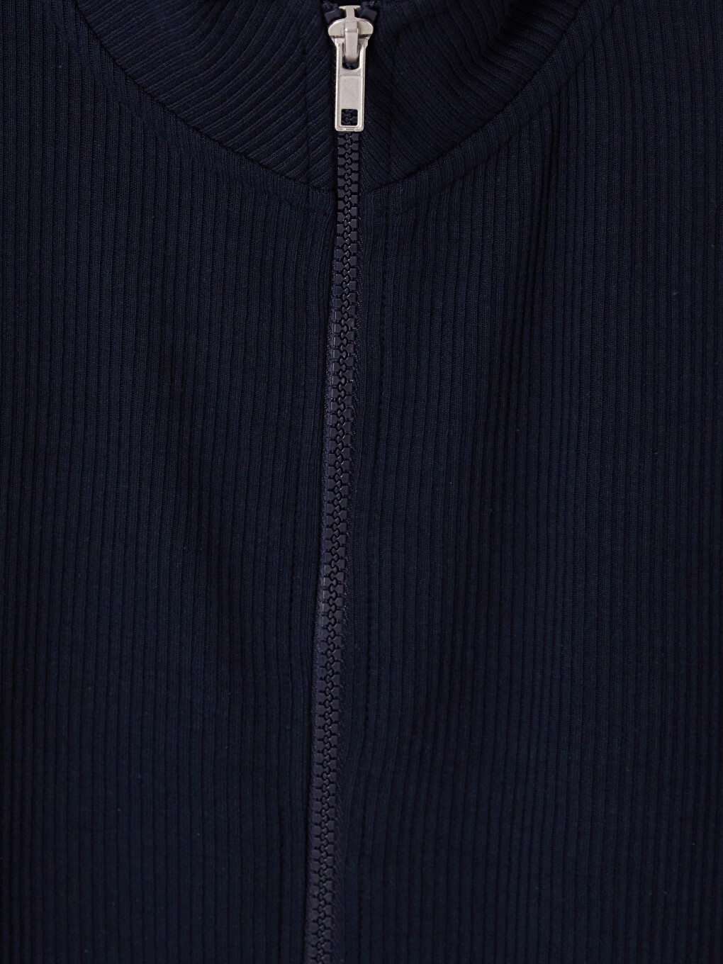 Mock Neck Men's Zip-up Sweatshirt-1