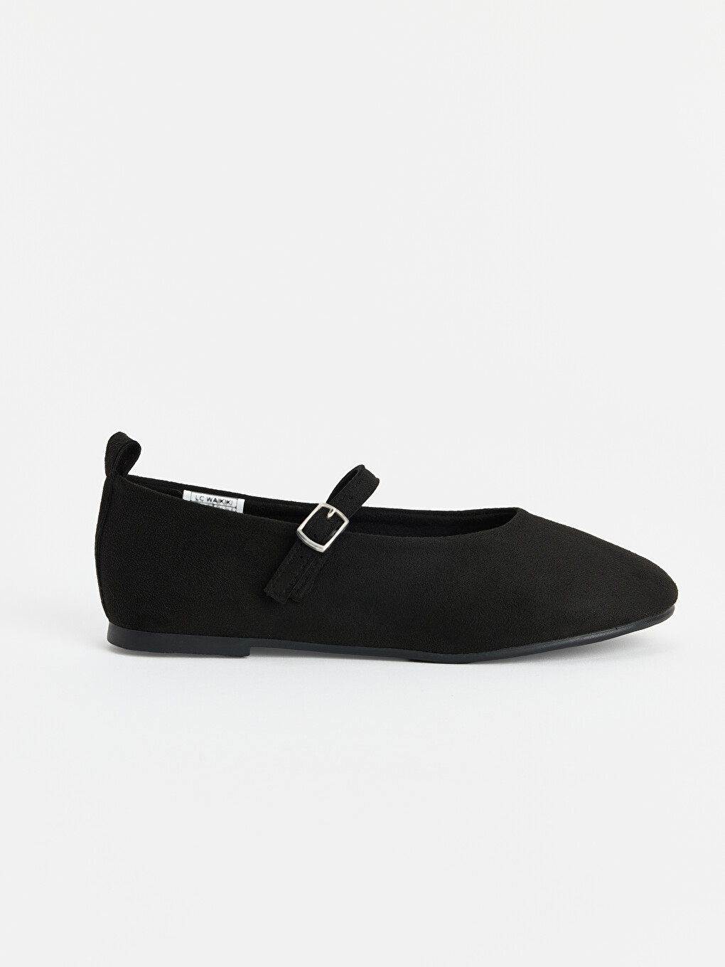 Girl Black Ballet Flats-1