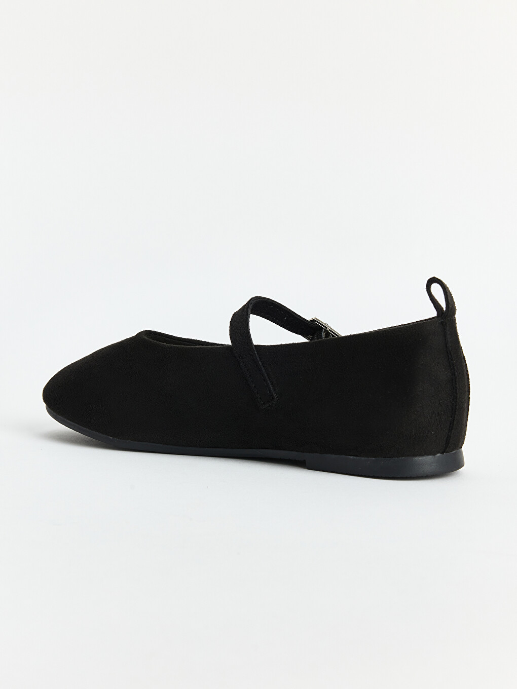 Girl Black Ballet Flats-2