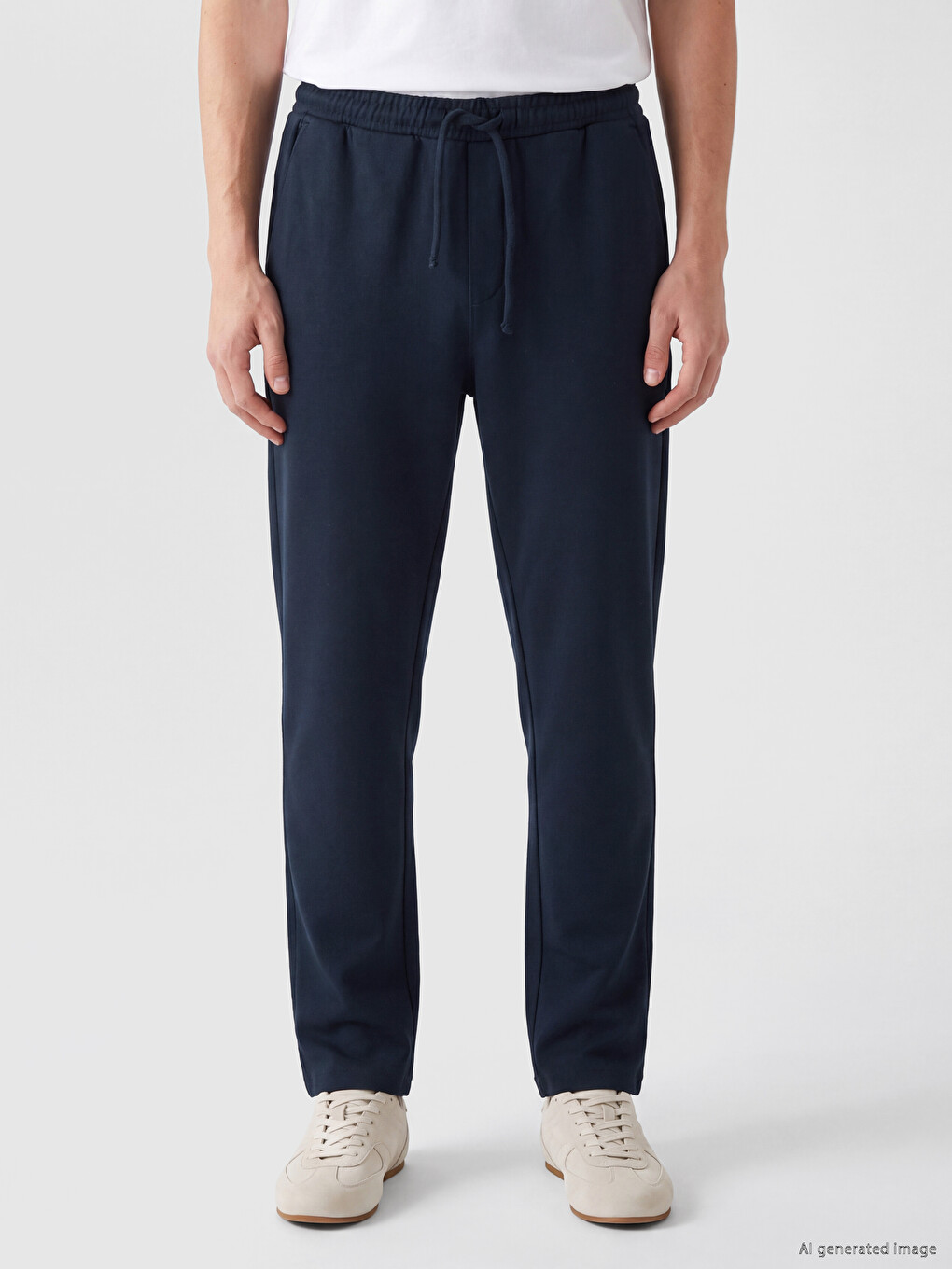 Lacivert Slim Fit Erkek Pantolon-1