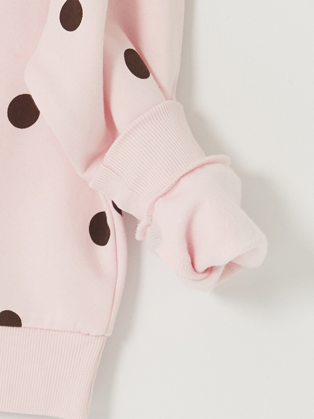 Polka Dot Oversize Women's Thick Sweatshirt-6