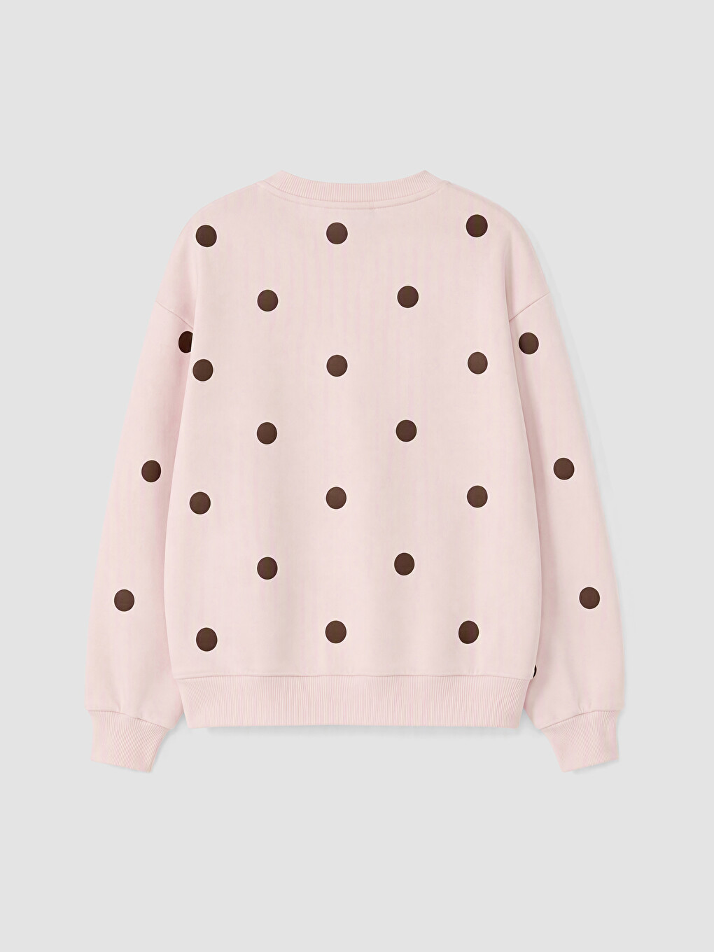Polka Dot Oversize Women's Thick Sweatshirt-7
