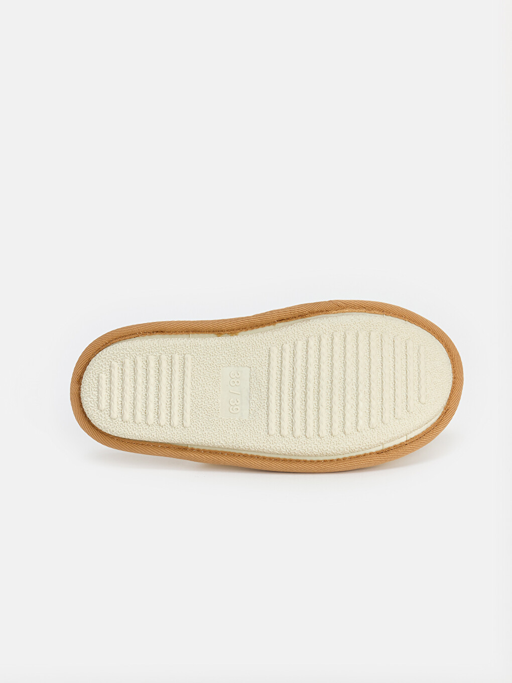 Woman Ecru Home Slippers-3