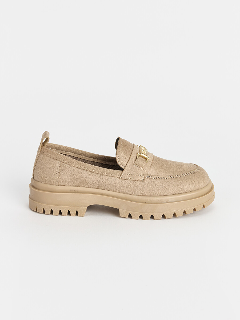 Kahverengi Kız Çocuk Loafer-1