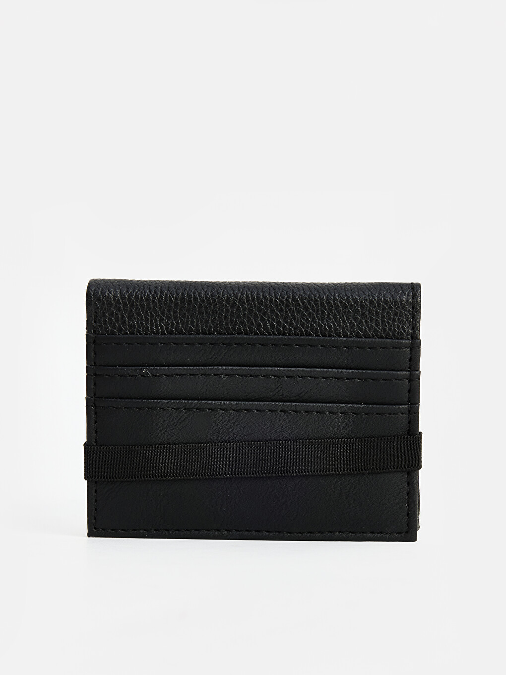 Faux Leather Men's Card Holder