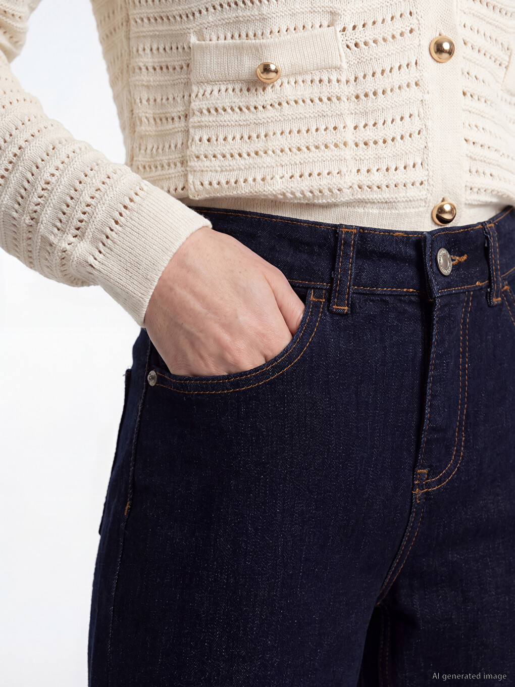 Petite Flare Women's Jeans-2