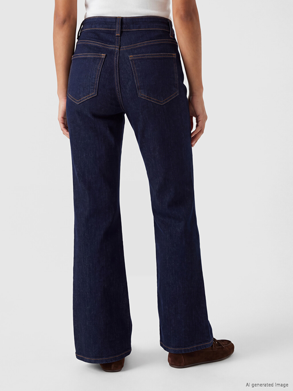 Petite Flare Women's Jeans-3