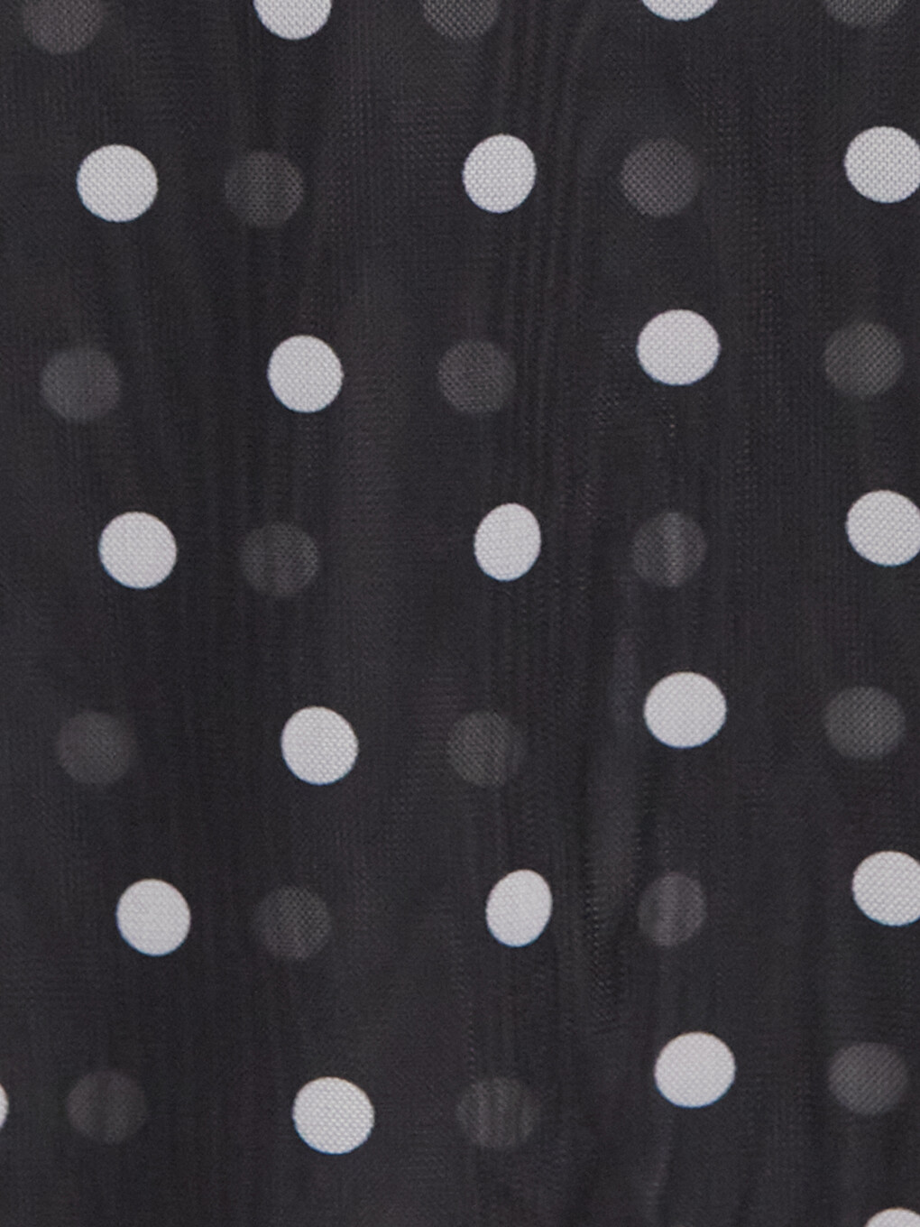 Crew Neck Polka Dot Blouse-6