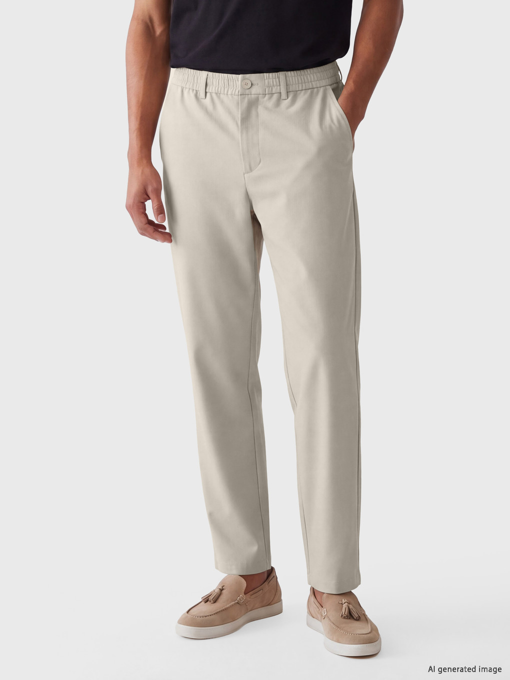 Regular Fit Men's Trousers-1