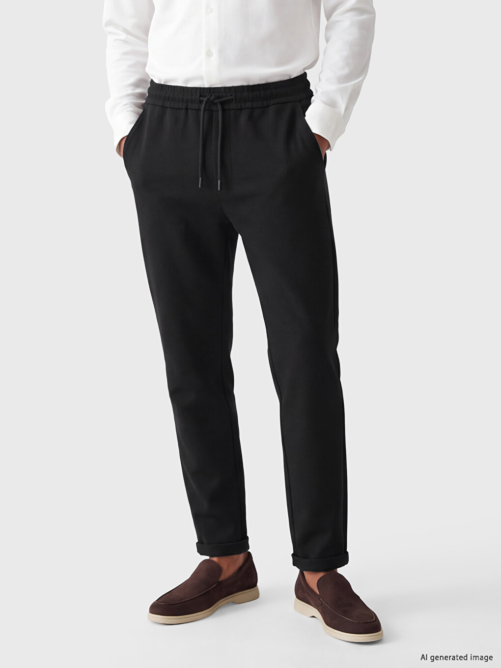 Man Navy Trousers-1