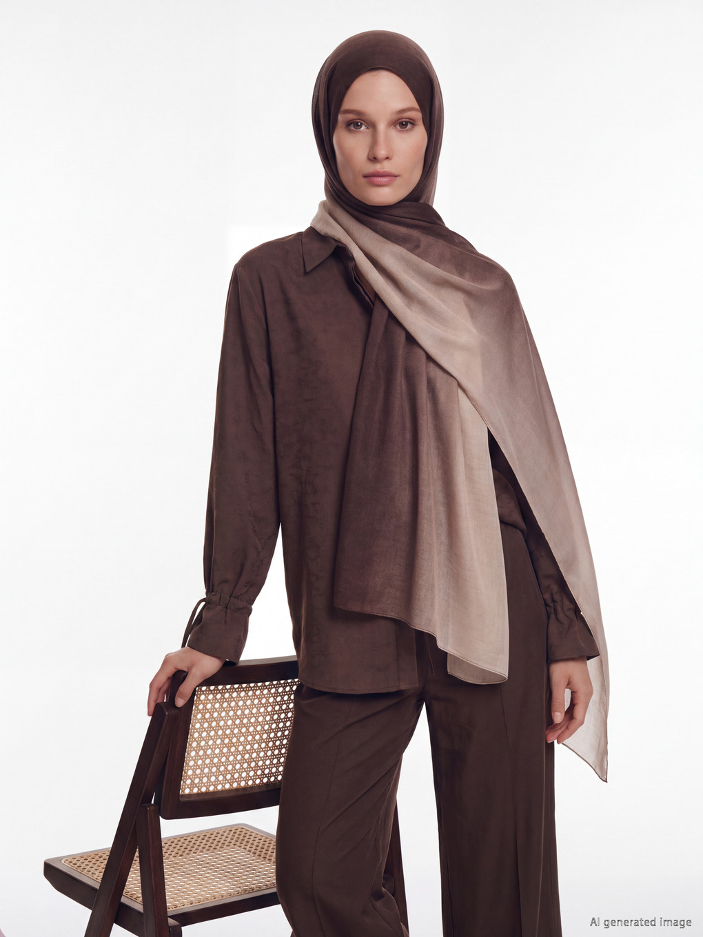  Patterned Women's Shawl