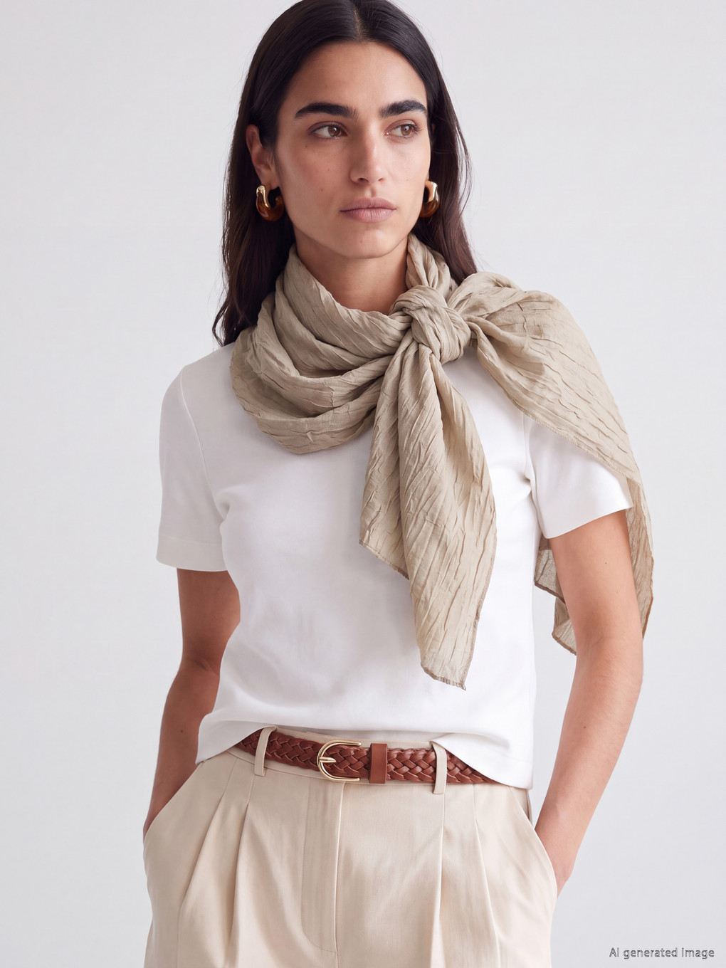 Jacquard Women's Shawl-1