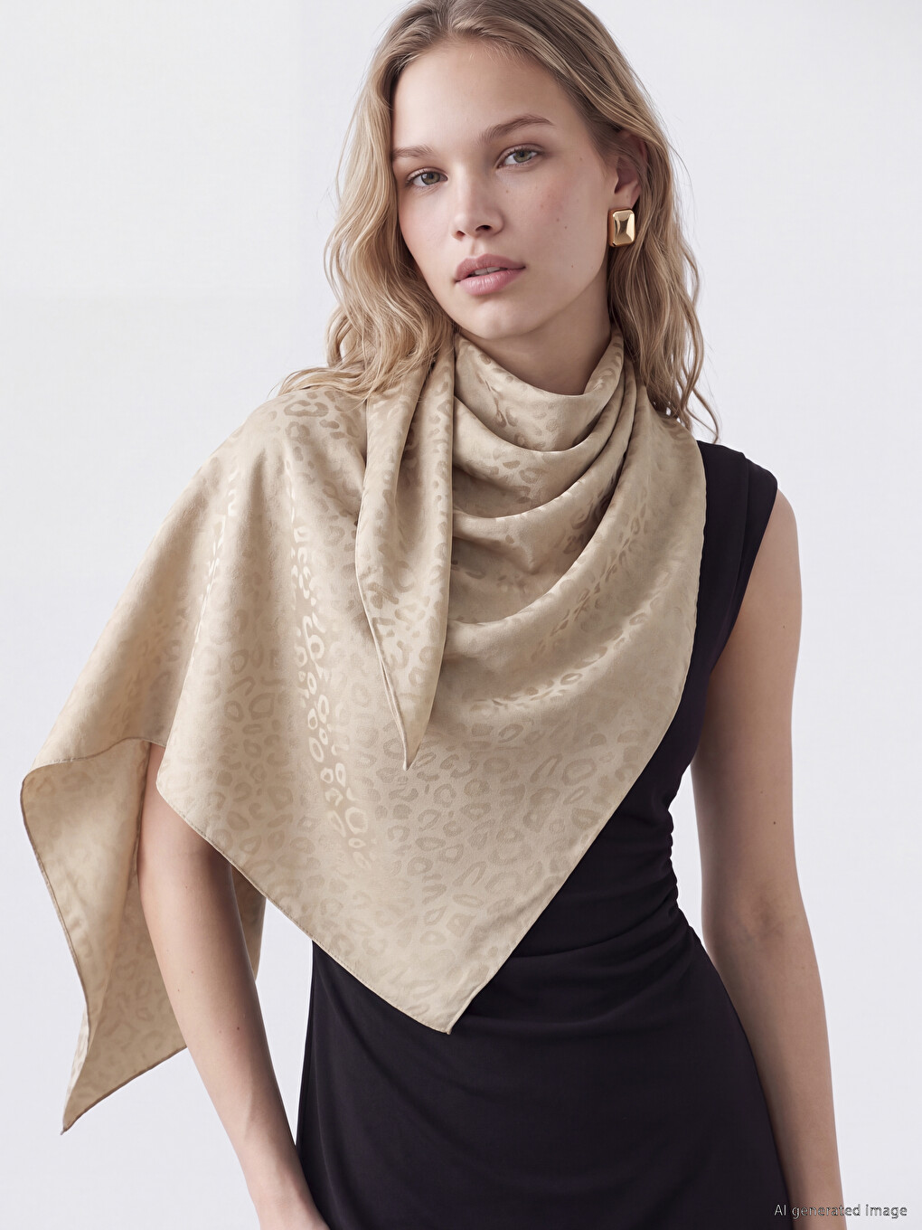 Patterned Women's Shawl-1