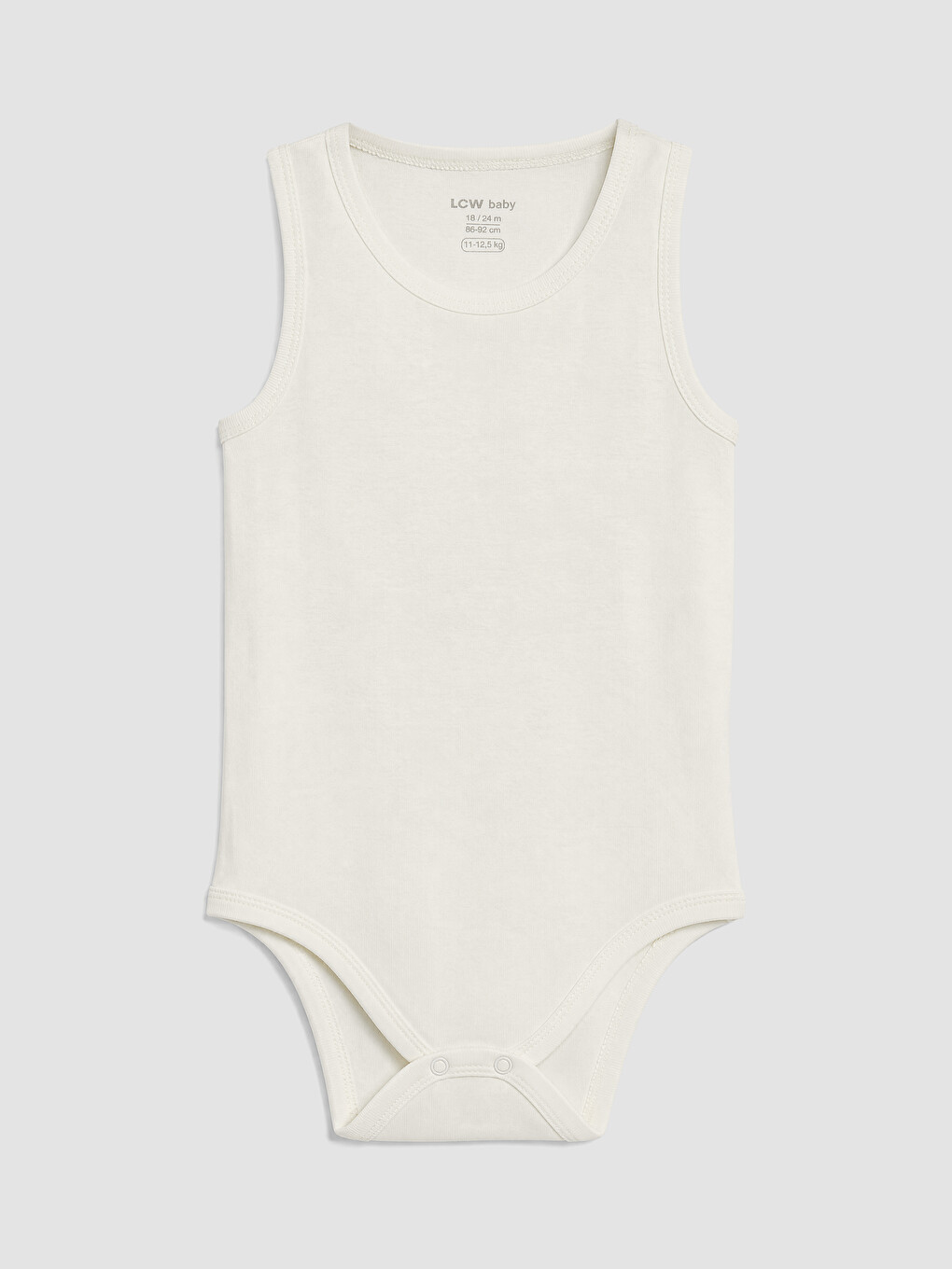 Bej Bisiklet Yaka Erkek Bebek Çıtçıtlı Body 3'lü-5