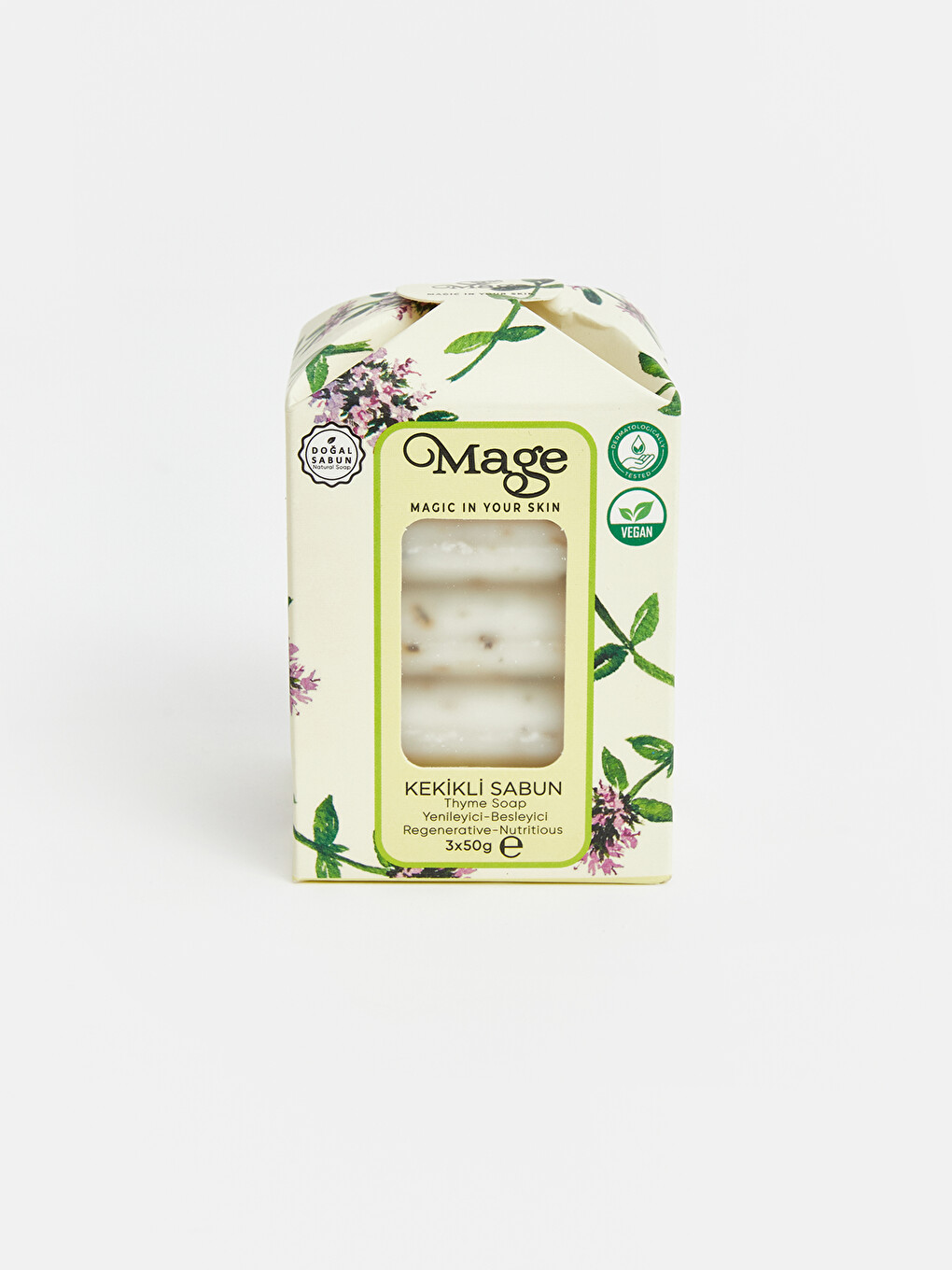 Thyme Scented Solid Soap 3-pack 50 G-1