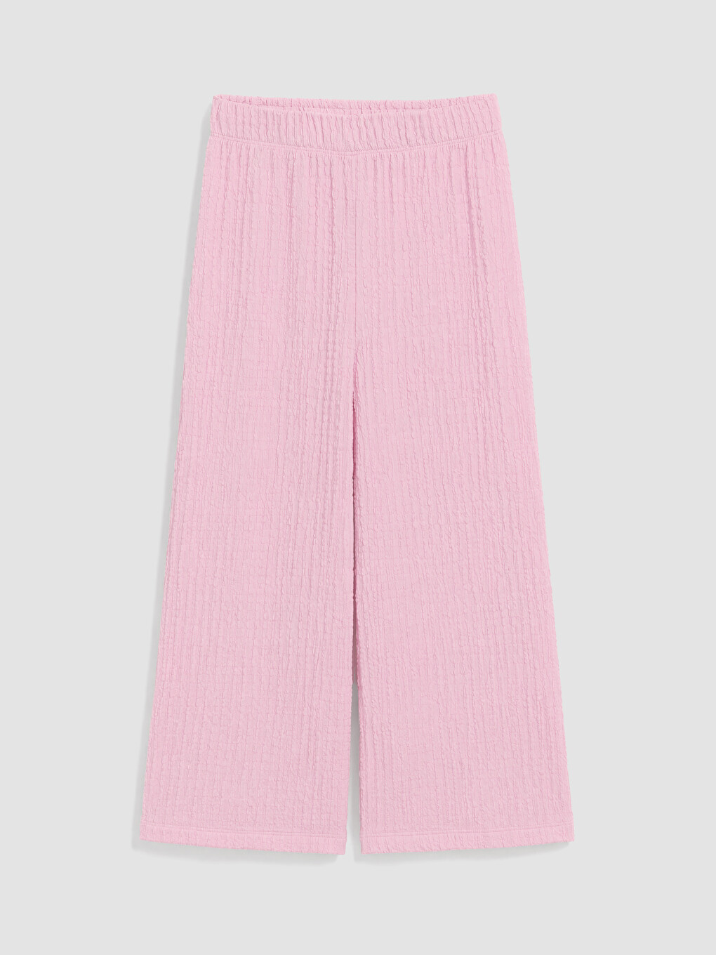 Pembe Geniş Paça Kız Çocuk Eşofman Altı