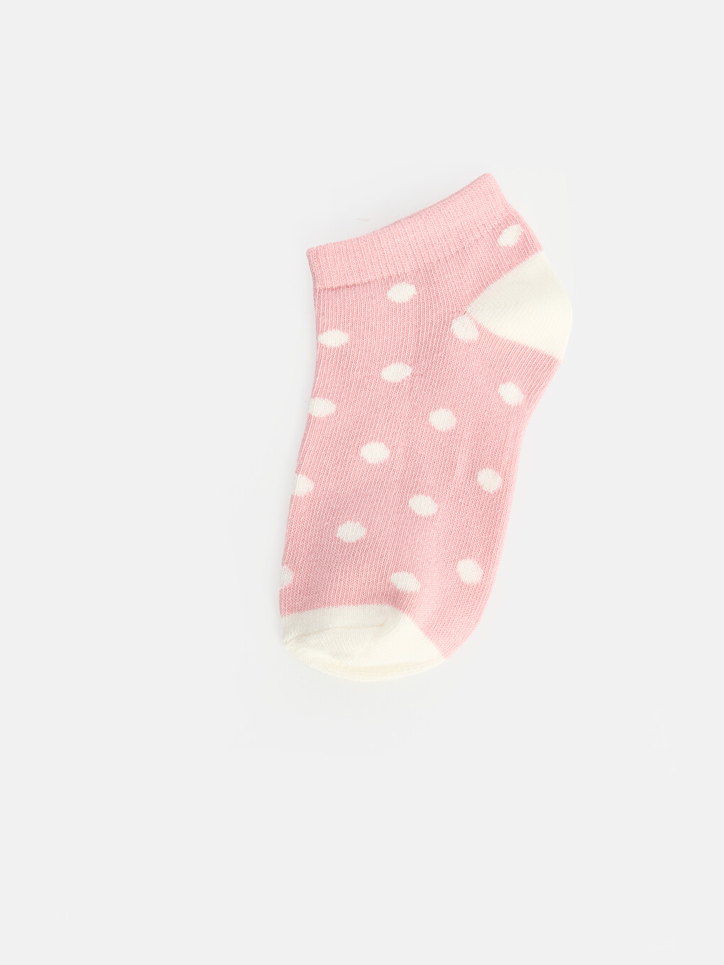 Girl Ecru Trainer Socks-2
