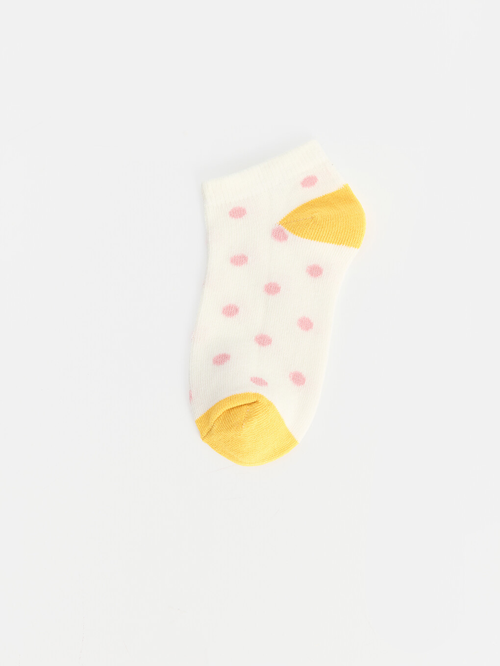 Girl Ecru Trainer Socks-5