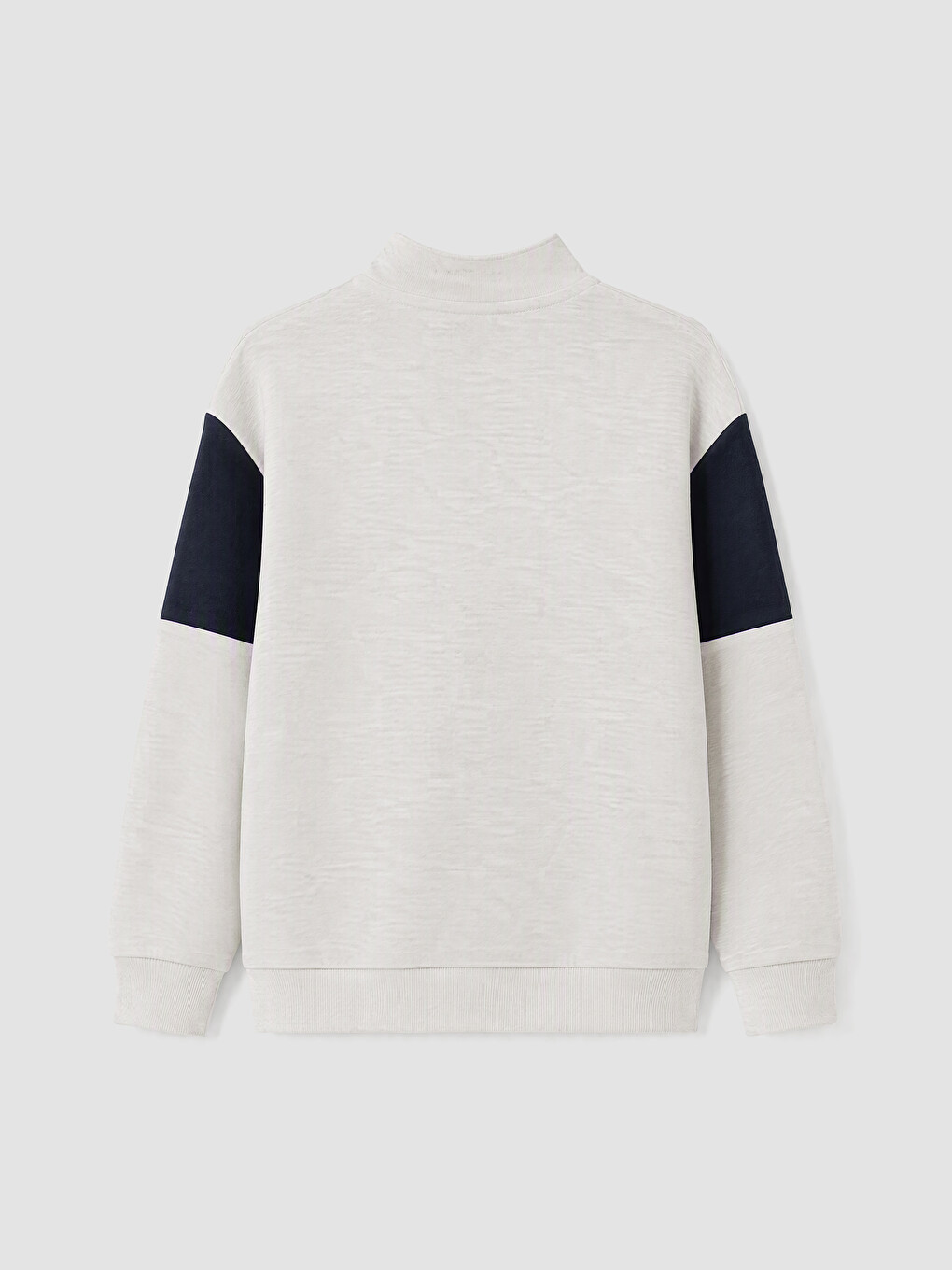 Mock Neck Boys' Soft Touch Sweatshirt-2