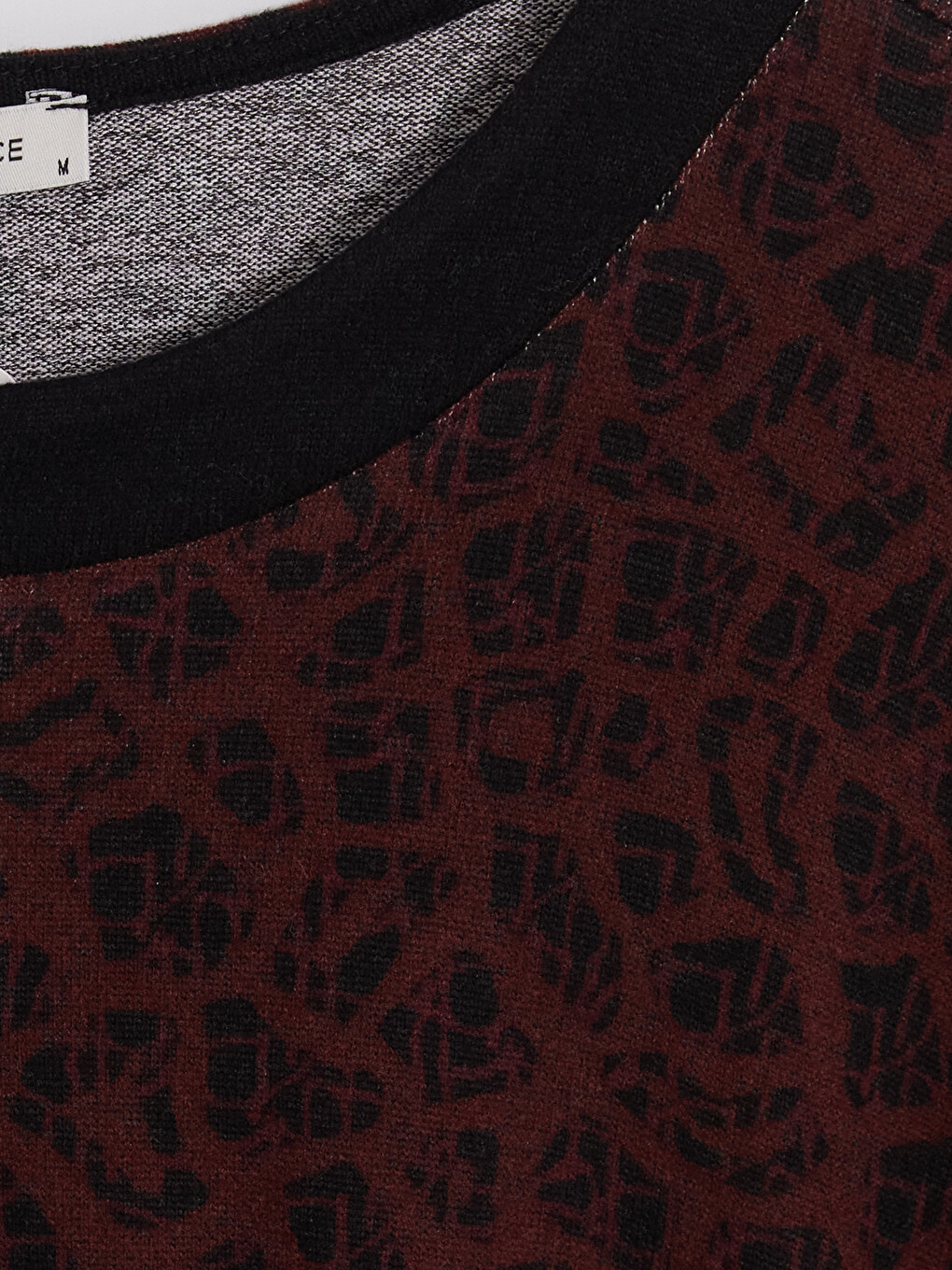 Bluzë Me Print Leopardi Për Gra-2