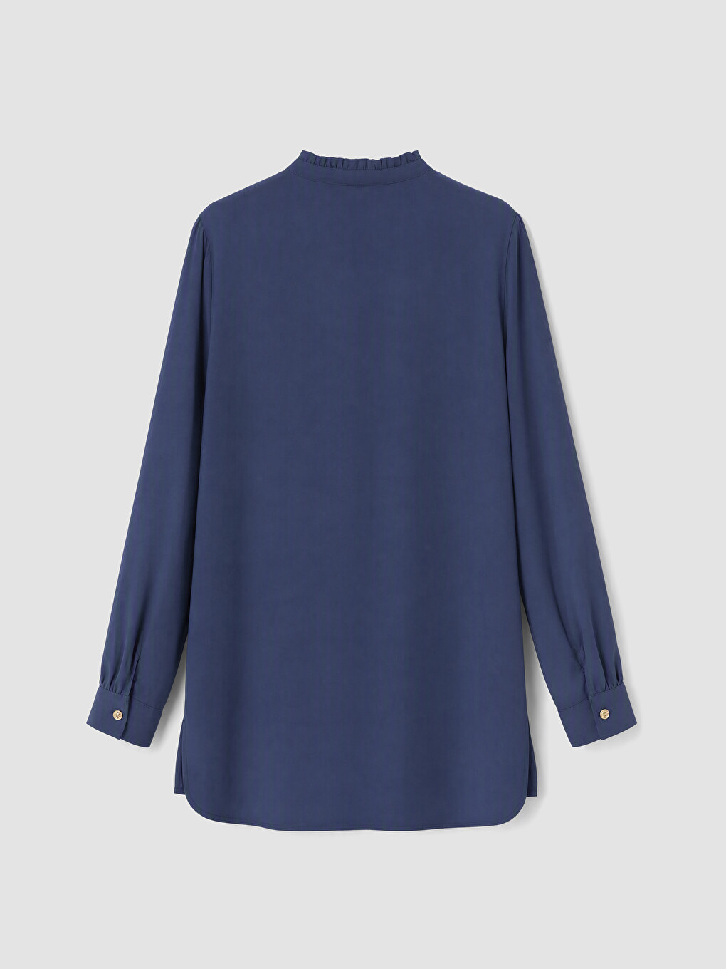 Woman Navy Shirt Tunic-6