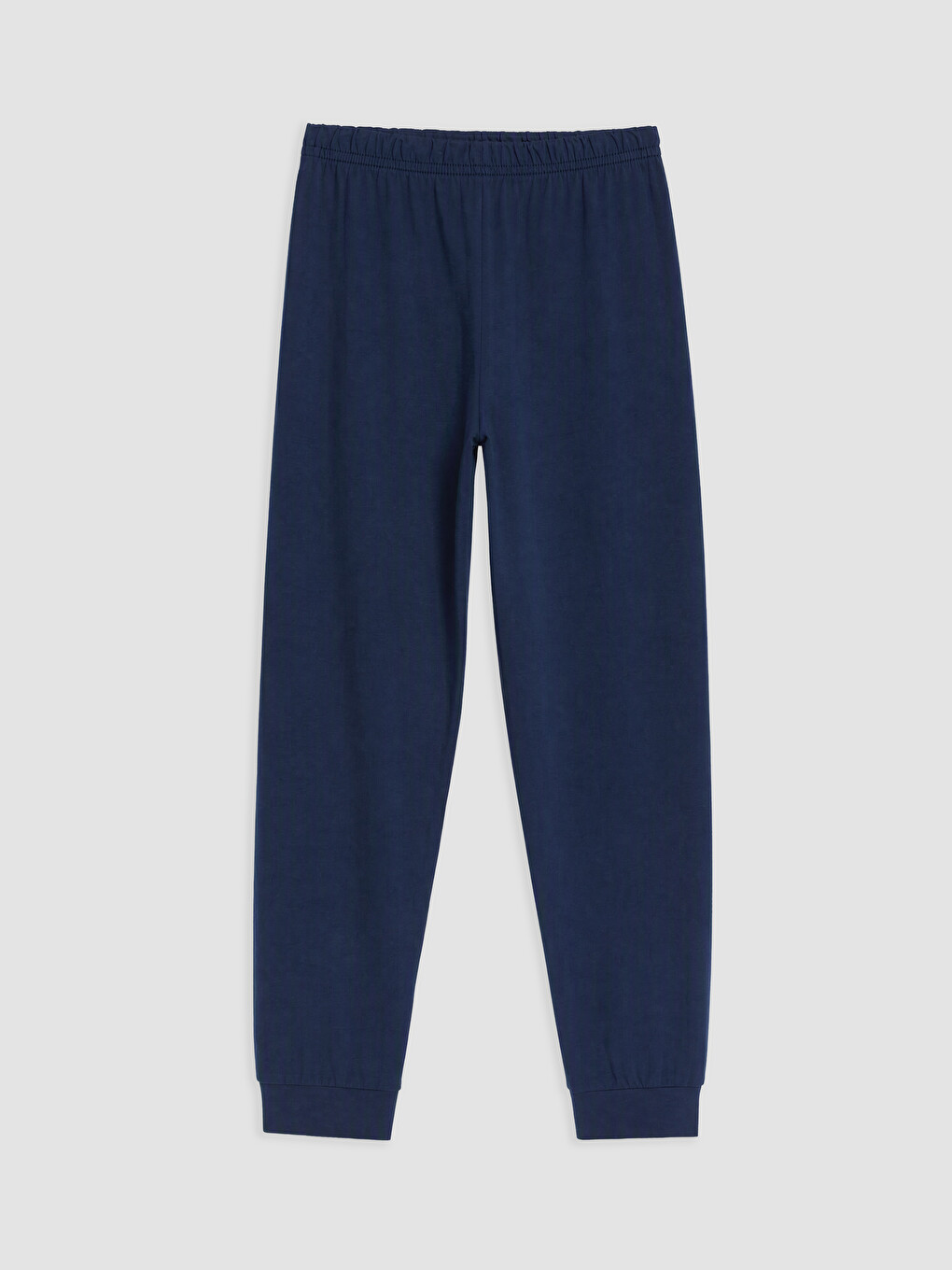Ekru Bisiklet Yaka Erkek Çocuk Pijama Takımı-2